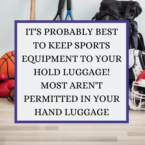 Sports equipment